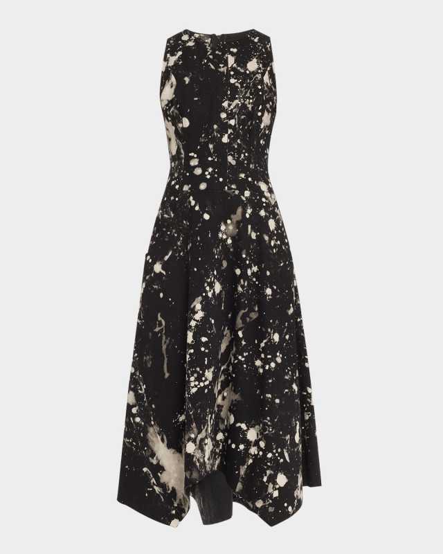Painters Twill Handkerchief Midi Dress